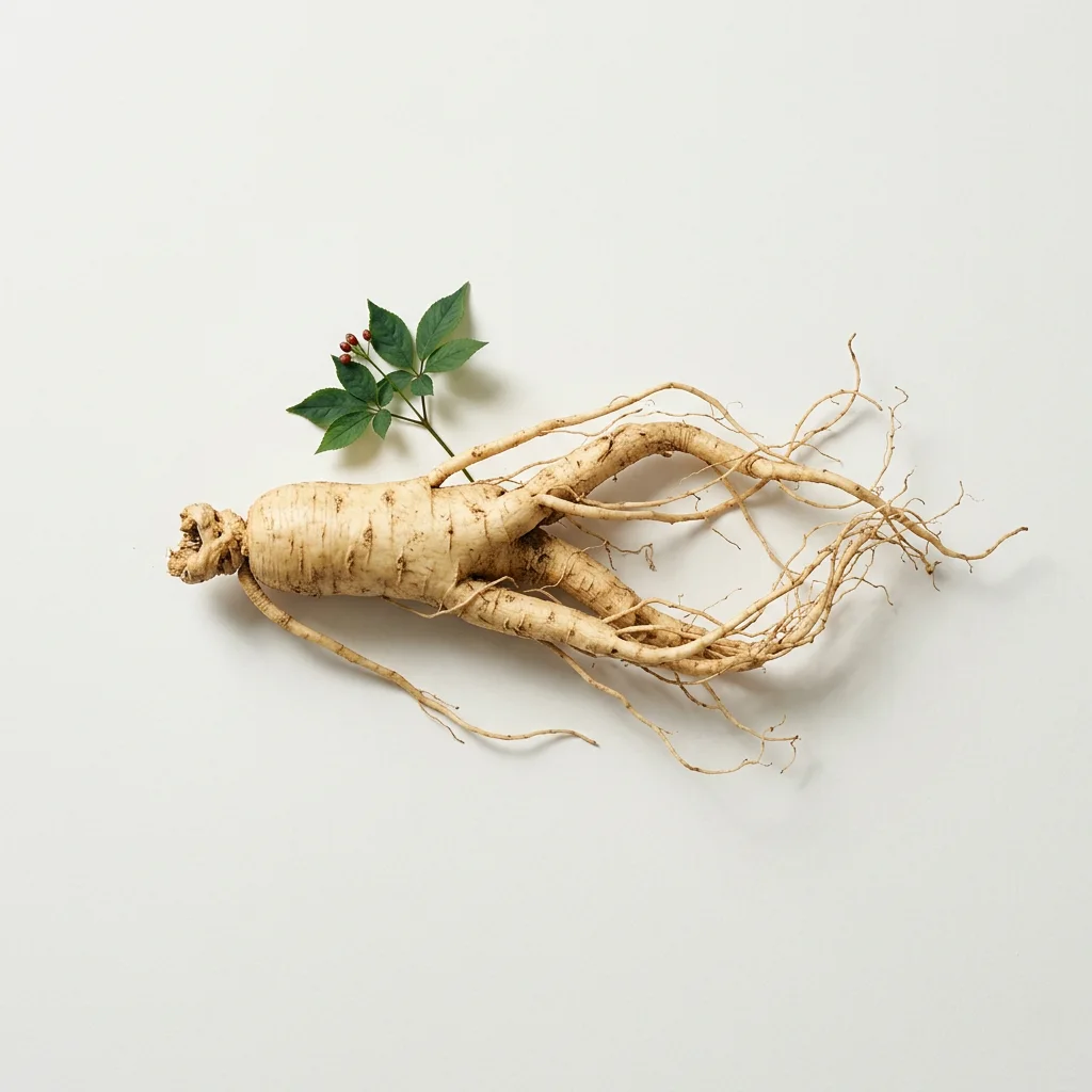 Ginseng (Panax ginseng) bitkisel ekstre görseli